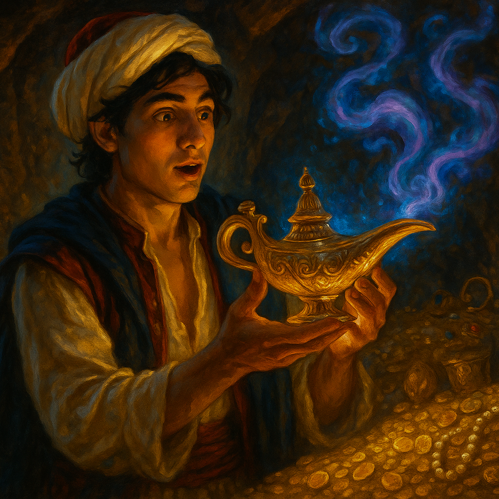 Aladdin and the magic lamp