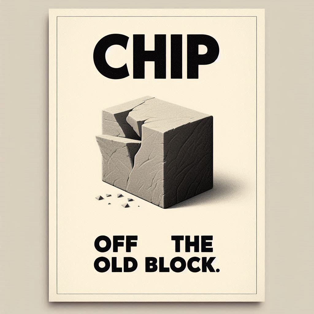 Chip Off Chip Off The Old Block – Stagescripts Ltd