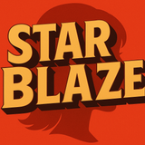 Make the text bigger and the head in the background and the shadowing more obvious