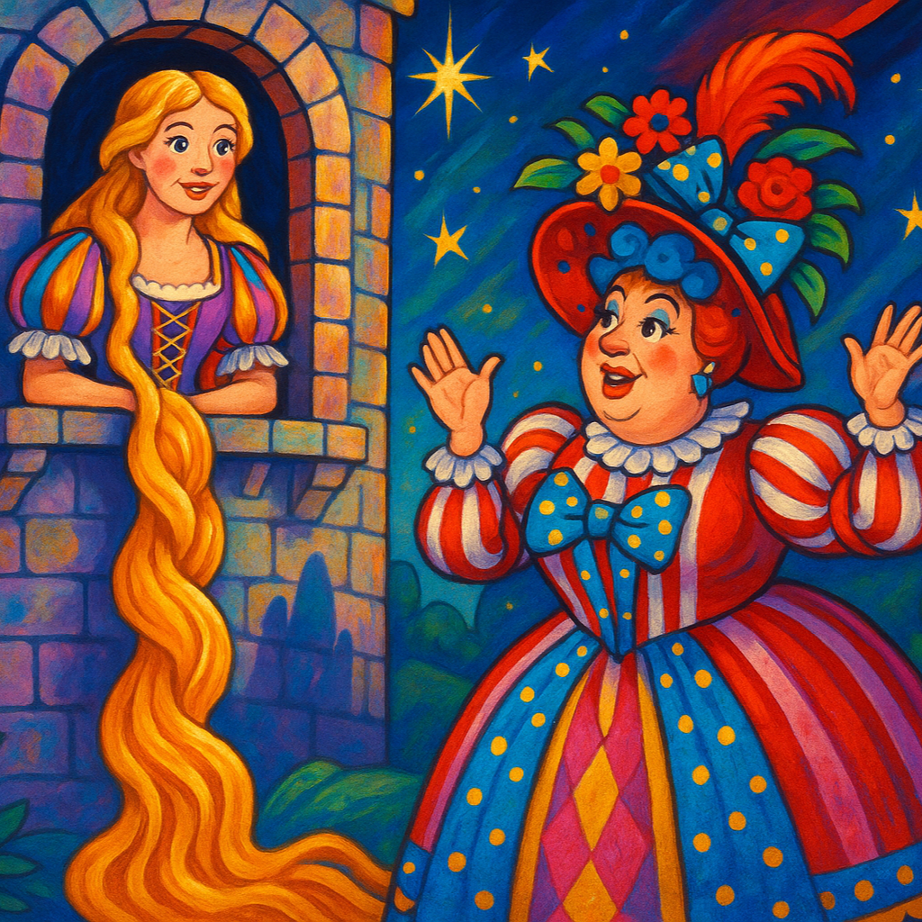 Rapunzel traditional pantomime