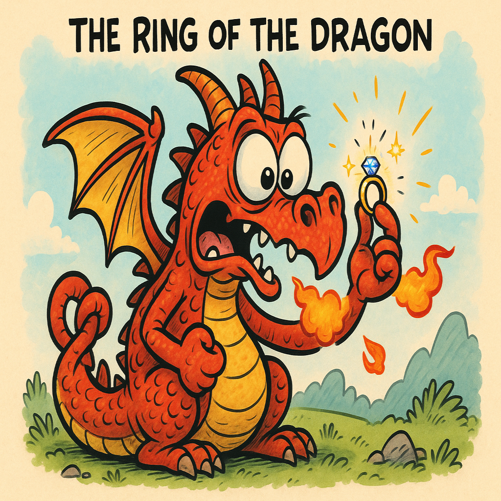 The Ring of The Dragon comedy cartoon