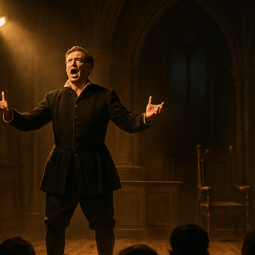 the stage is set for the Cathedral Players Drama Festival as Tom Beckett and Henry give their best performances yet